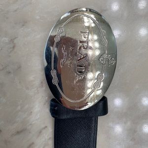 Prada belt, black. For men